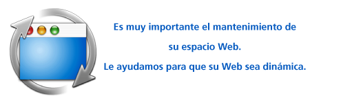 mantenimiento paginas web